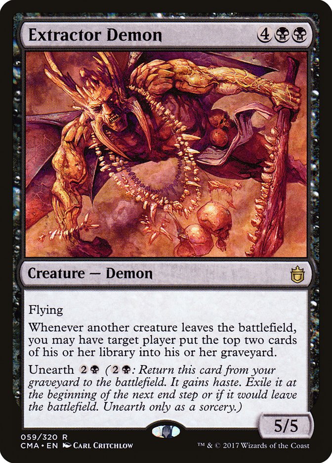 Extractor Demon [Commander Anthology] | Gear Gaming Fayetteville