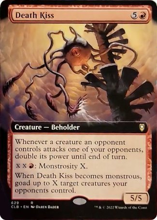 Death Kiss (Extended Art) [Commander Legends: Battle for Baldur's Gate] | Gear Gaming Fayetteville