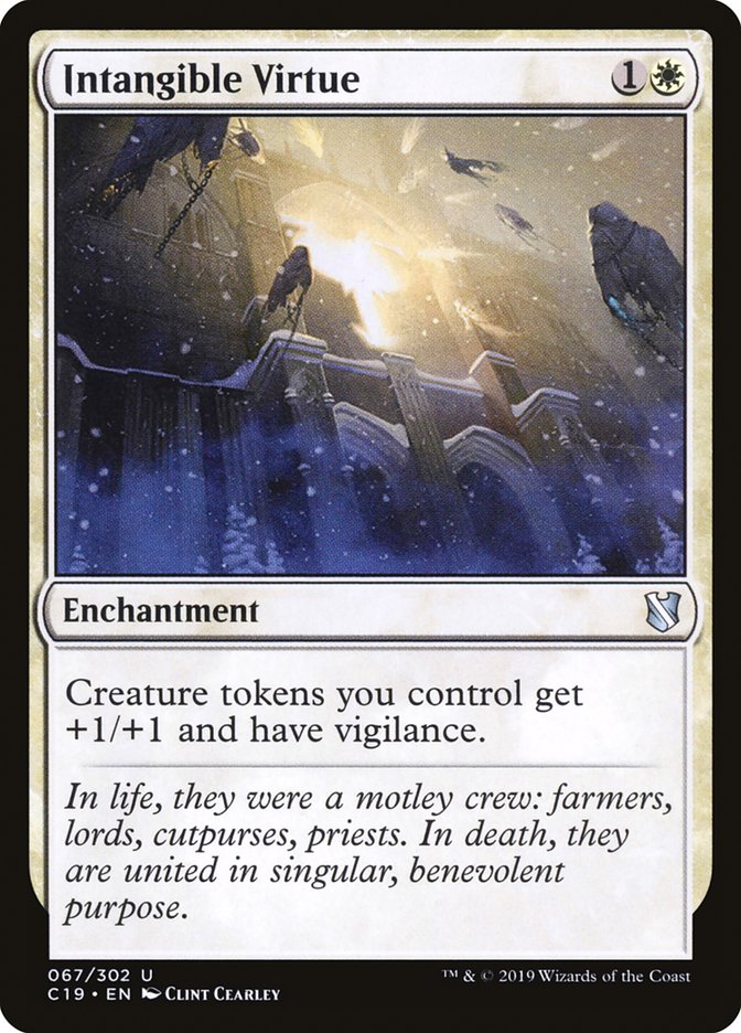 Intangible Virtue [Commander 2019] | Gear Gaming Fayetteville