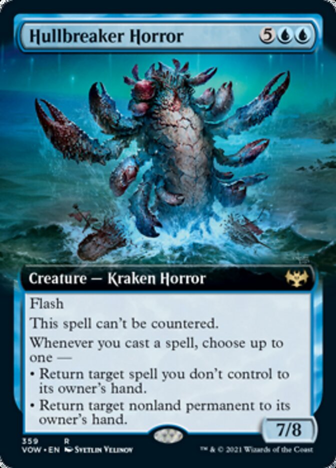 Hullbreaker Horror (Extended Art) [Innistrad: Crimson Vow] | Gear Gaming Fayetteville