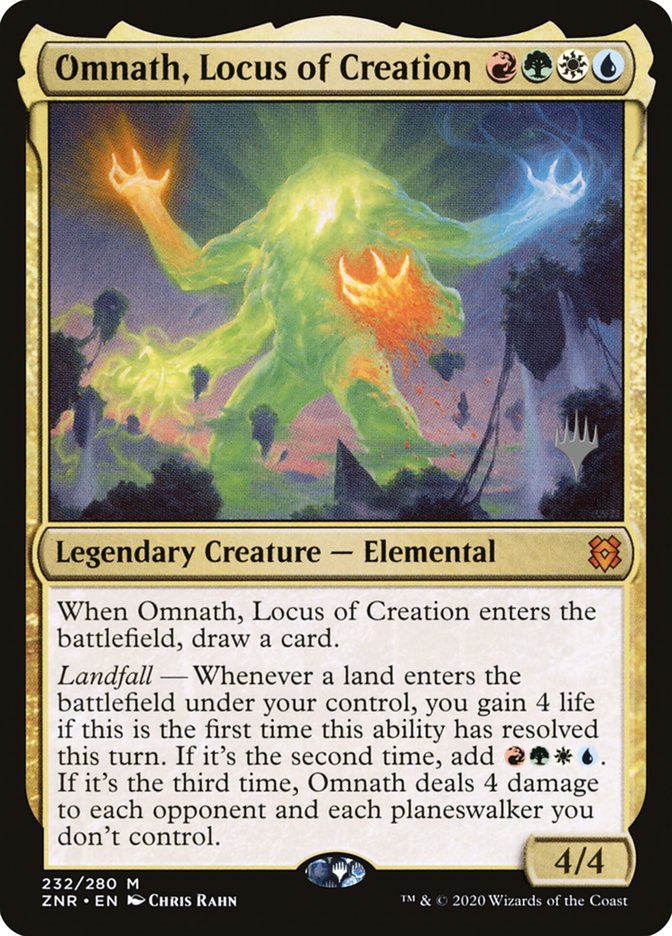 Omnath, Locus of Creation (Promo Pack) [Zendikar Rising Promos] | Gear Gaming Fayetteville