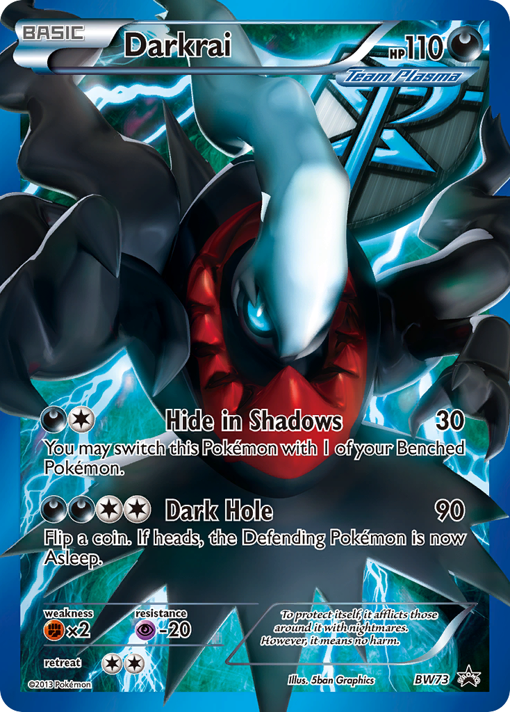 Darkrai (BW73) (Jumbo Card) [Black & White: Black Star Promos] | Gear Gaming Fayetteville