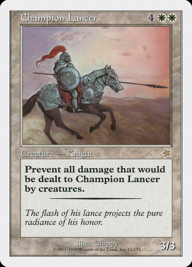 Champion Lancer [Starter 1999] | Gear Gaming Fayetteville