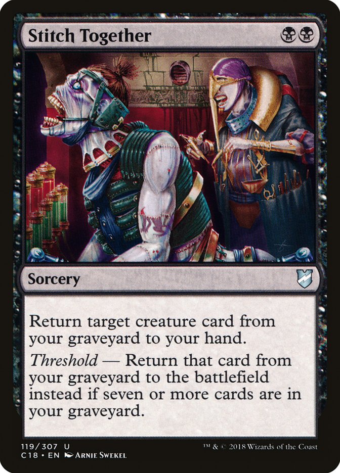 Stitch Together [Commander 2018] | Gear Gaming Fayetteville