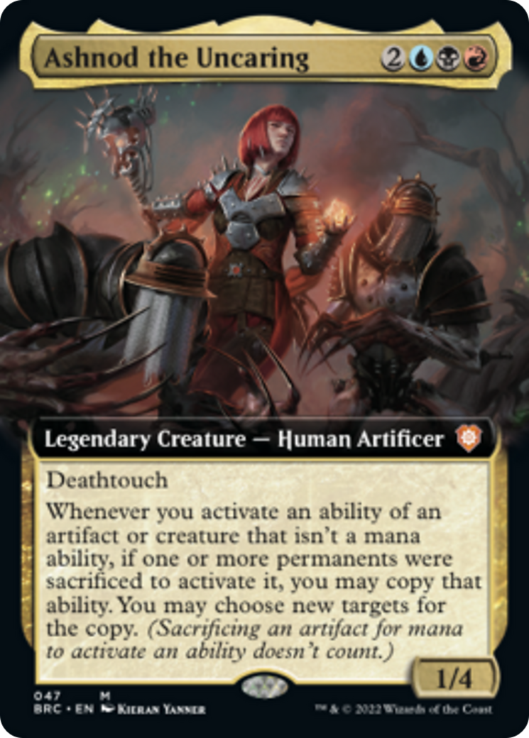 Ashnod the Uncaring (Extended Art) [The Brothers' War Commander] | Gear Gaming Fayetteville