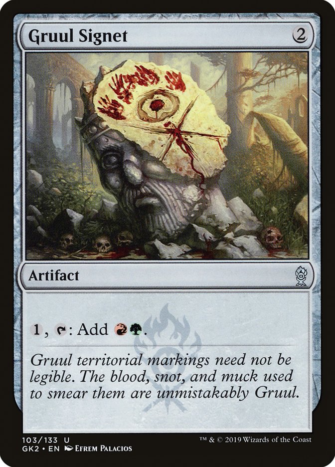 Gruul Signet [Ravnica Allegiance Guild Kit] | Gear Gaming Fayetteville