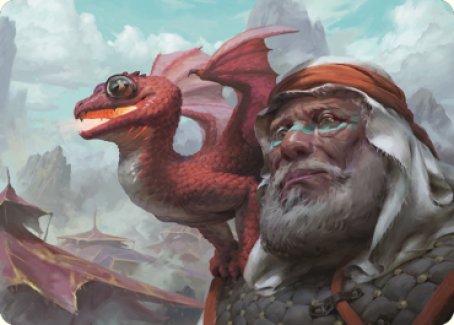 Dragon Whelp Art Card [Dominaria United Art Series] | Gear Gaming Fayetteville