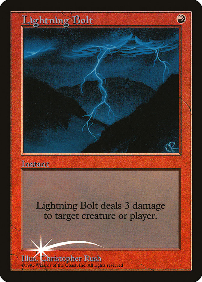 Lightning Bolt [Judge Gift Cards 1998] | Gear Gaming Fayetteville