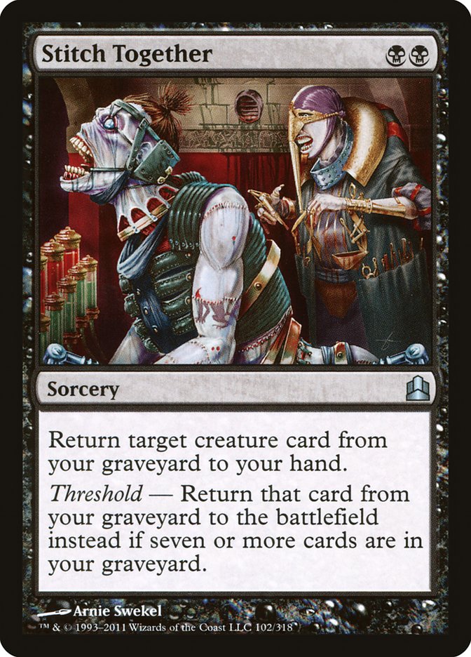 Stitch Together [Commander 2011] | Gear Gaming Fayetteville