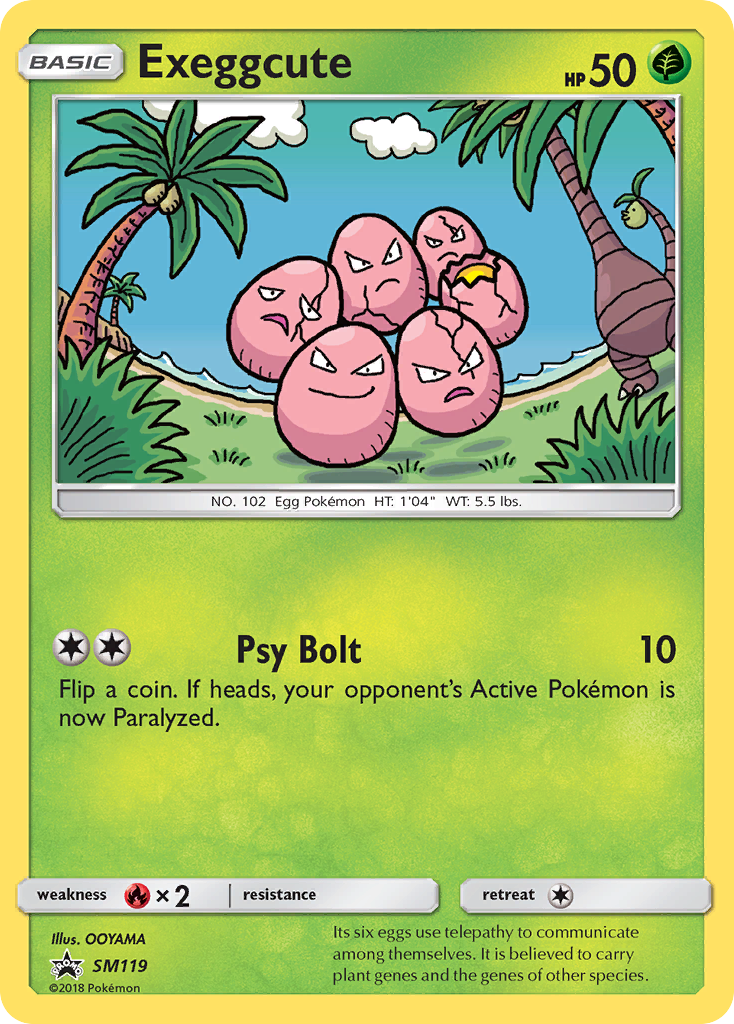 Exeggcute (SM119) [Sun & Moon: Black Star Promos] | Gear Gaming Fayetteville