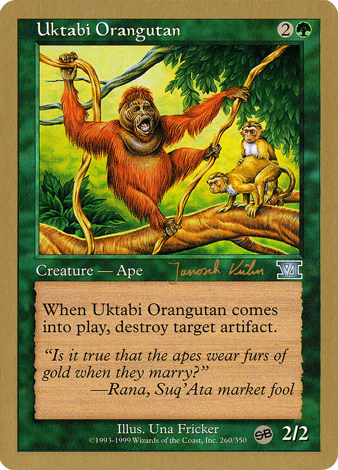 Uktabi Orangutan (Janosch Kuhn) (SB) [World Championship Decks 2000] | Gear Gaming Fayetteville