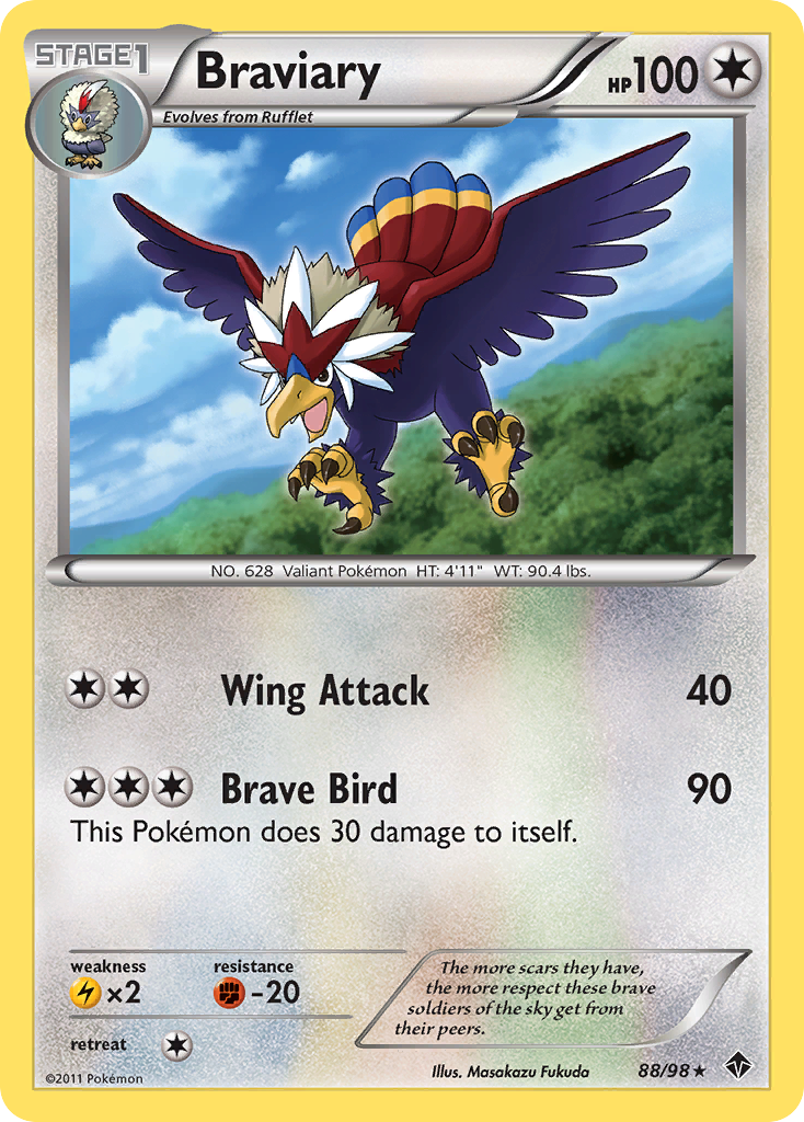 Braviary (88/98) [Black & White: Emerging Powers] | Gear Gaming Fayetteville