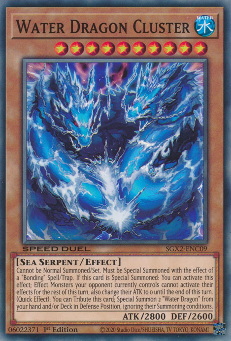 Water Dragon Cluster [SGX2-ENC09] Common | Gear Gaming Fayetteville