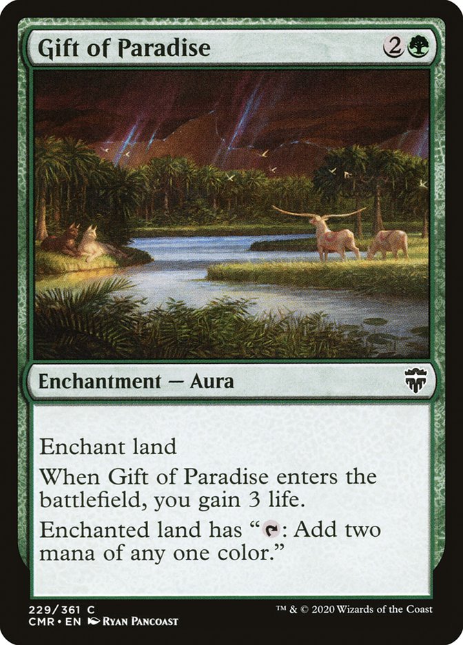 Gift of Paradise [Commander Legends] | Gear Gaming Fayetteville