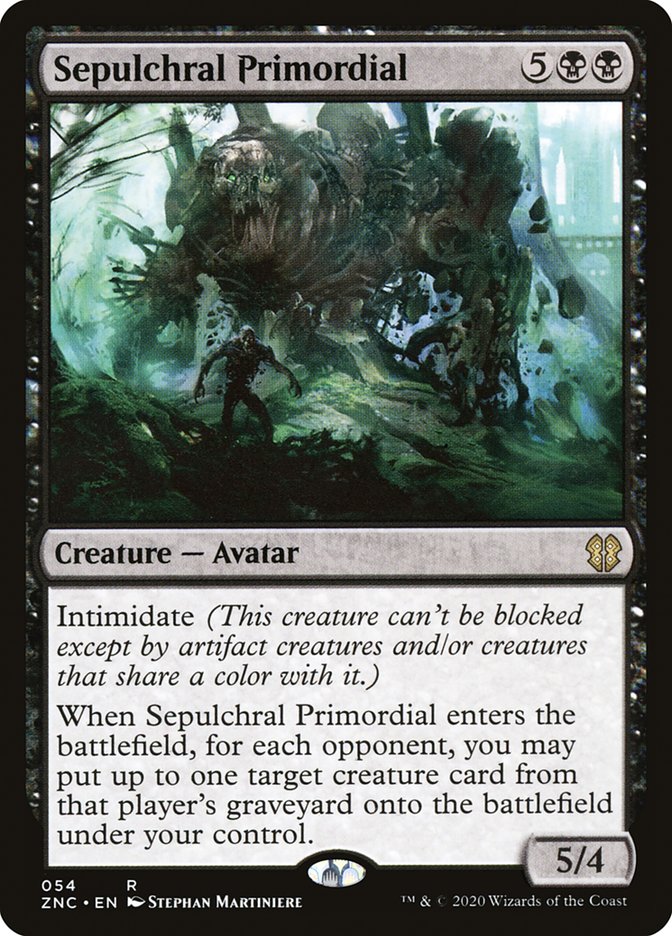 Sepulchral Primordial [Zendikar Rising Commander] | Gear Gaming Fayetteville