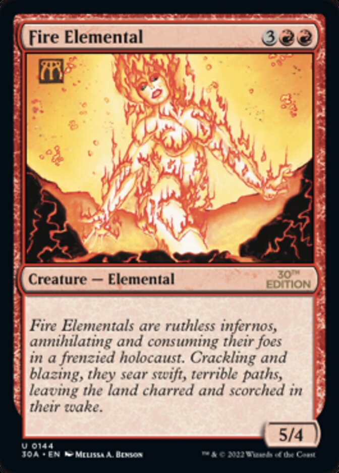 Fire Elemental [30th Anniversary Edition] | Gear Gaming Fayetteville