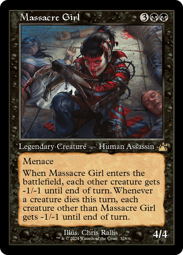 Massacre Girl (Retro) [Ravnica Remastered] | Gear Gaming Fayetteville