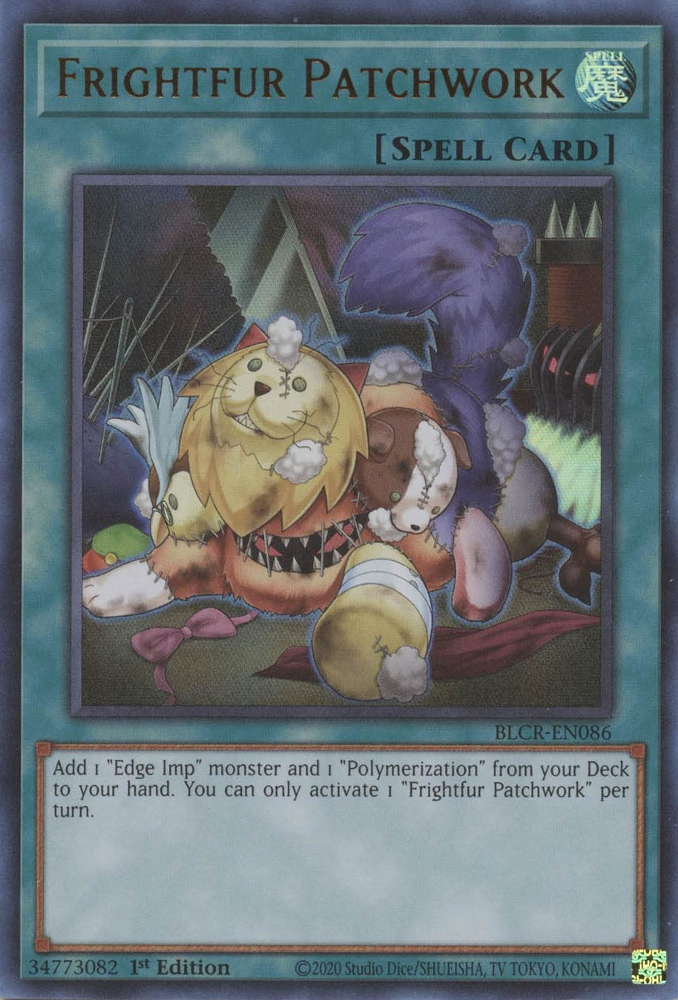 Frightfur Patchwork [BLCR-EN086] Ultra Rare | Gear Gaming Fayetteville