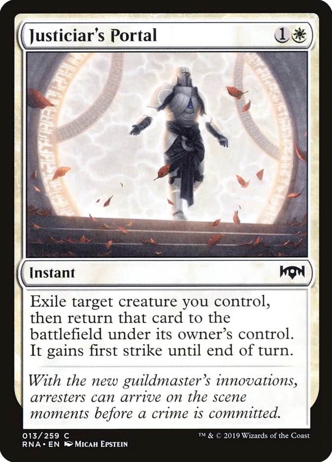 Justiciar's Portal [Ravnica Allegiance] | Gear Gaming Fayetteville