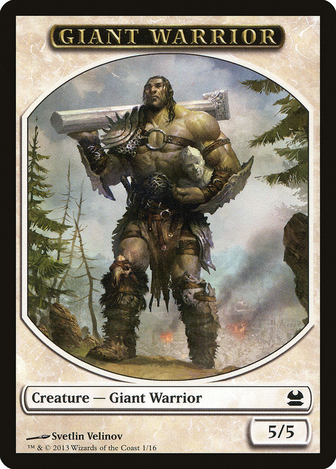 Giant Warrior Token [Modern Masters Tokens] | Gear Gaming Fayetteville