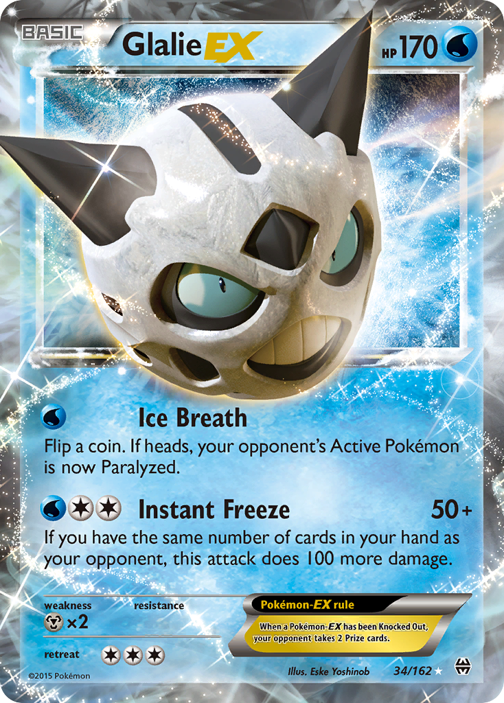 Glalie EX (34/162) [XY: BREAKthrough] | Gear Gaming Fayetteville