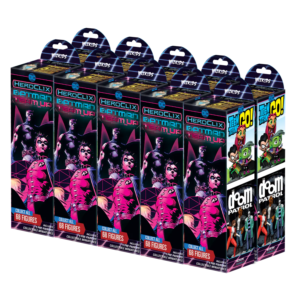 Heroclix: DC- Batman Team-Up Booster Brick | Gear Gaming Fayetteville