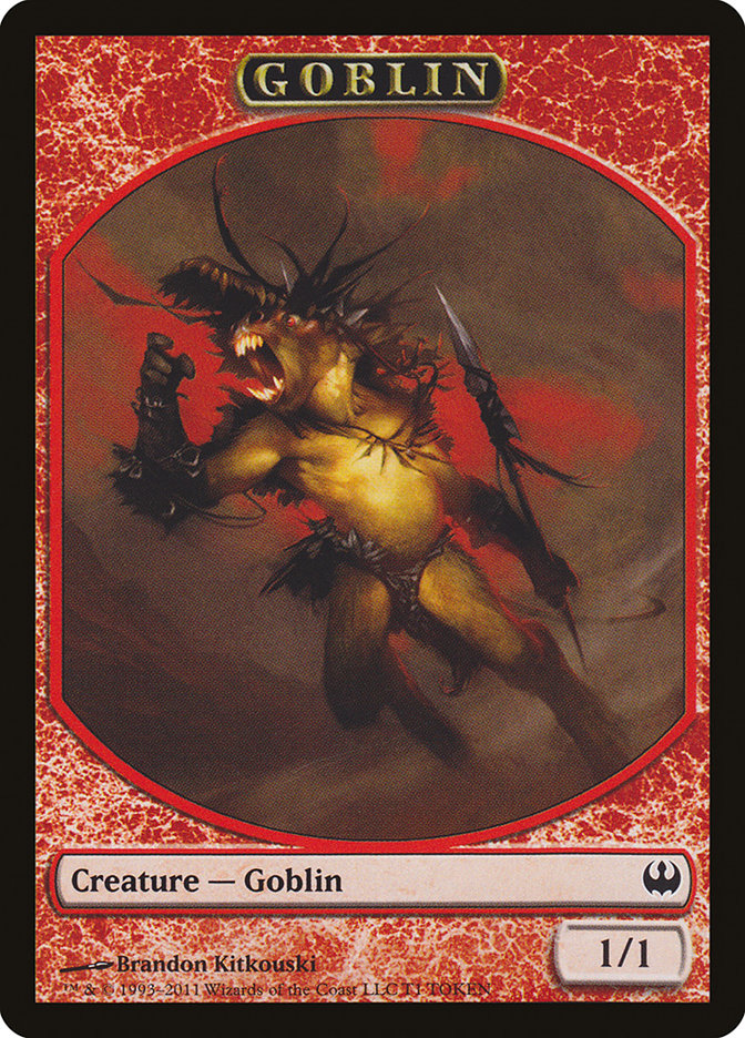 Goblin Token [Duel Decks: Knights vs. Dragons Tokens] | Gear Gaming Fayetteville