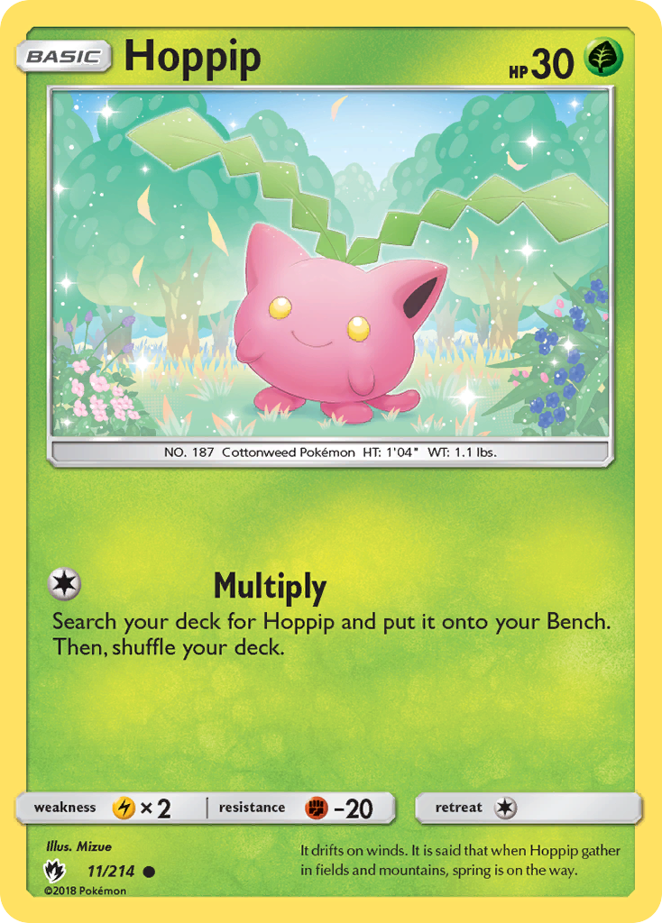 Hoppip (11/214) [Sun & Moon: Lost Thunder] | Gear Gaming Fayetteville