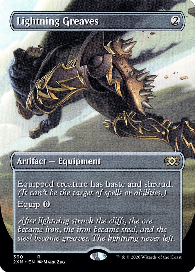 Lightning Greaves (Toppers) [Double Masters] | Gear Gaming Fayetteville