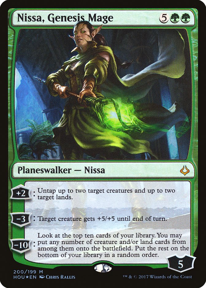 Nissa, Genesis Mage [Hour of Devastation] | Gear Gaming Fayetteville