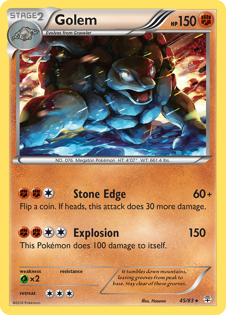 Golem (45/83) [XY: Generations] | Gear Gaming Fayetteville