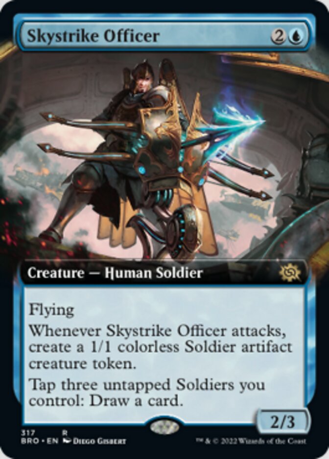 Skystrike Officer (Extended Art) [The Brothers' War] | Gear Gaming Fayetteville
