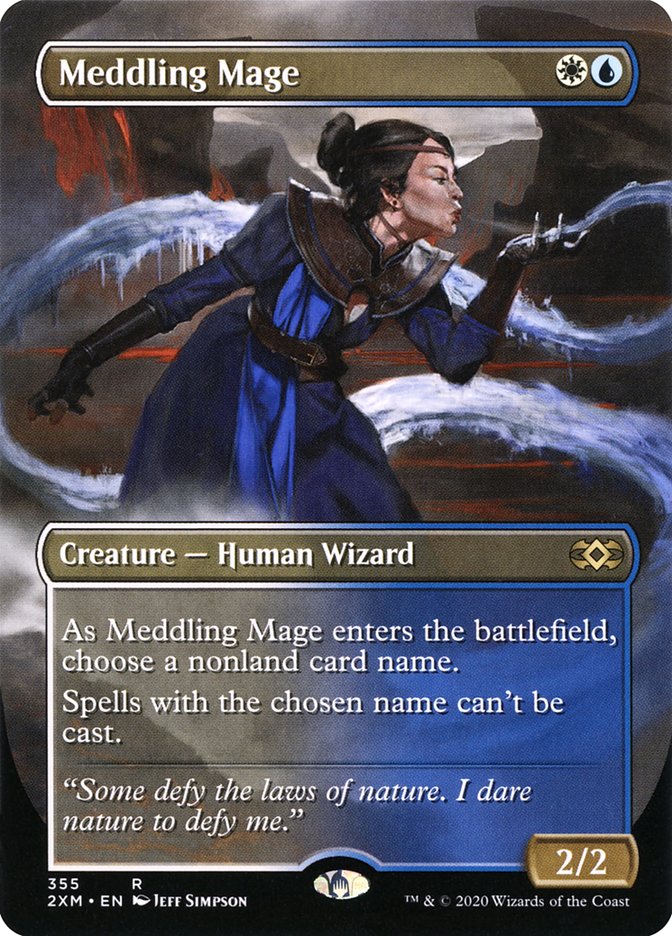 Meddling Mage (Toppers) [Double Masters] | Gear Gaming Fayetteville