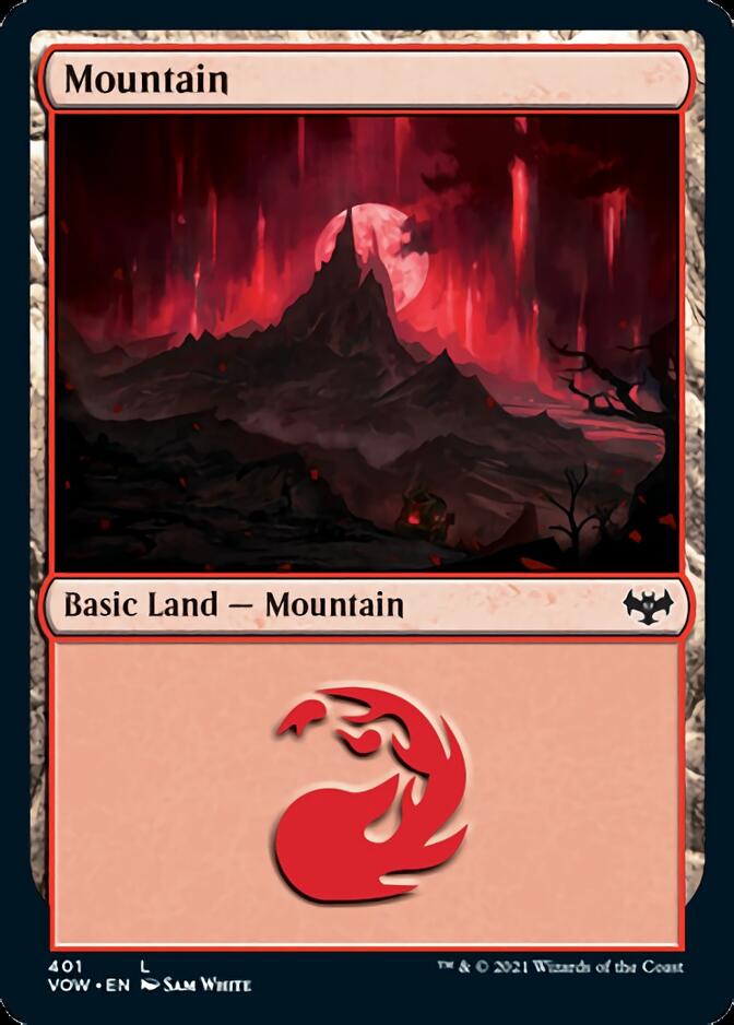 Mountain (401) [Innistrad: Crimson Vow] | Gear Gaming Fayetteville