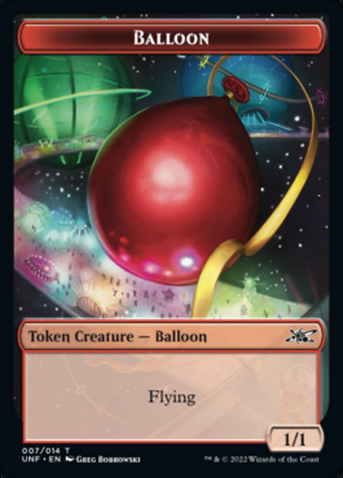 Balloon Token [Unfinity Tokens] | Gear Gaming Fayetteville