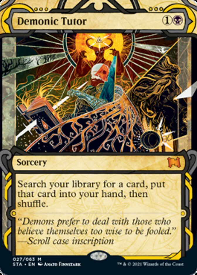 Demonic Tutor [Strixhaven: School of Mages Mystical Archive] | Gear Gaming Fayetteville