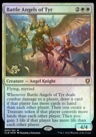 Battle Angels of Tyr [Commander Legends: Battle for Baldur's Gate Prerelease Promos] | Gear Gaming Fayetteville