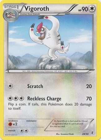 Vigoroth (28/30) [XY: Trainer Kit 1 - Bisharp] | Gear Gaming Fayetteville