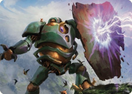 Walking Bulwark Art Card [Dominaria United Art Series] | Gear Gaming Fayetteville