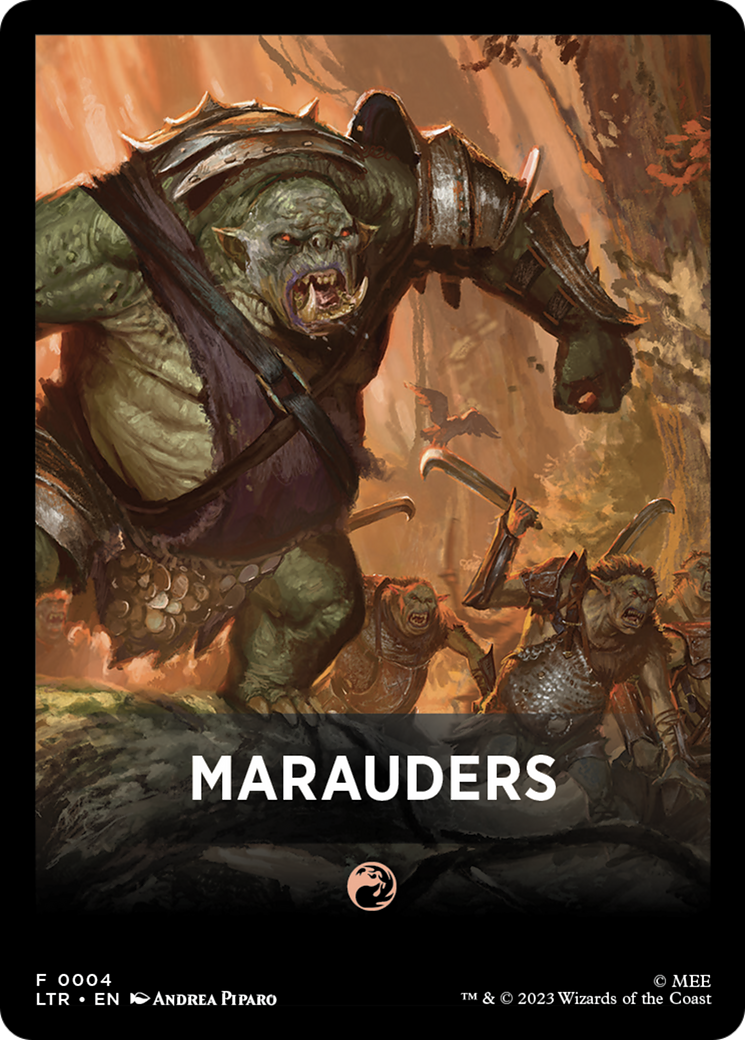 Marauders Theme Card [The Lord of the Rings: Tales of Middle-Earth Tokens] | Gear Gaming Fayetteville