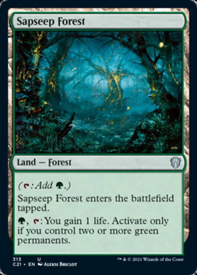 Sapseep Forest [Commander 2021] | Gear Gaming Fayetteville