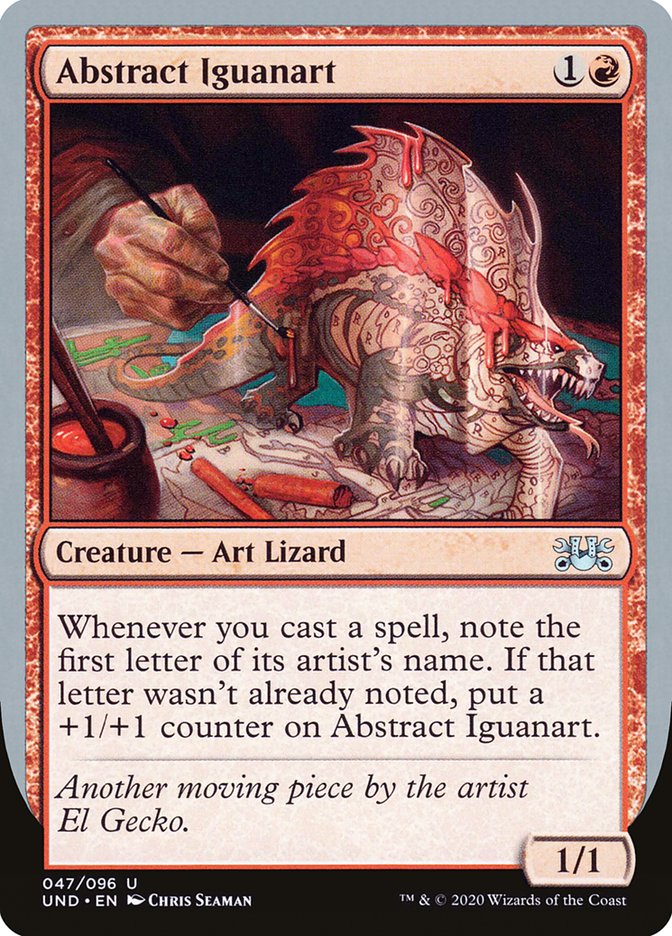 Abstract Iguanart [Unsanctioned] | Gear Gaming Fayetteville