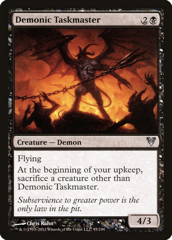 Demonic Taskmaster [Avacyn Restored] | Gear Gaming Fayetteville