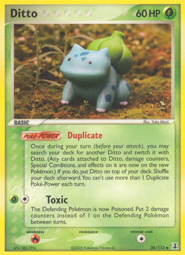 Ditto (36/113) [EX: Delta Species] | Gear Gaming Fayetteville