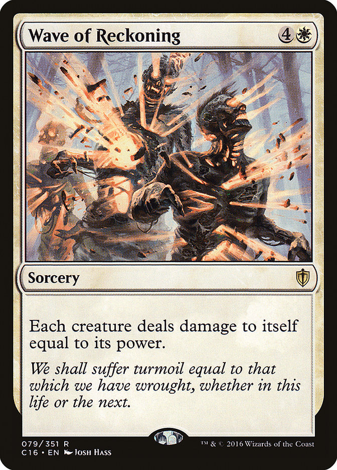 Wave of Reckoning [Commander 2016] | Gear Gaming Fayetteville
