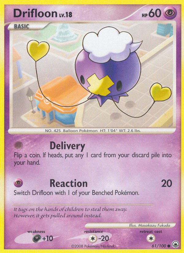 Drifloon (61/100) [Diamond & Pearl: Majestic Dawn] | Gear Gaming Fayetteville