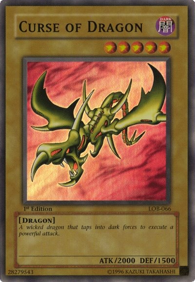 Curse of Dragon [LOB-066] Super Rare | Gear Gaming Fayetteville