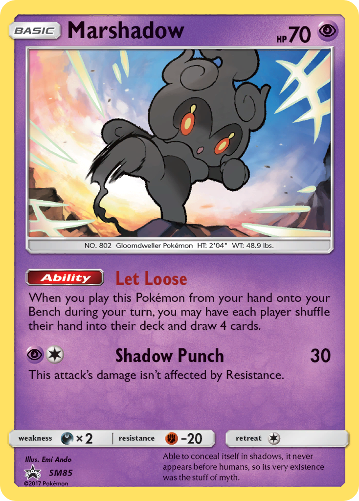 Marshadow (SM85) [Sun & Moon: Black Star Promos] | Gear Gaming Fayetteville