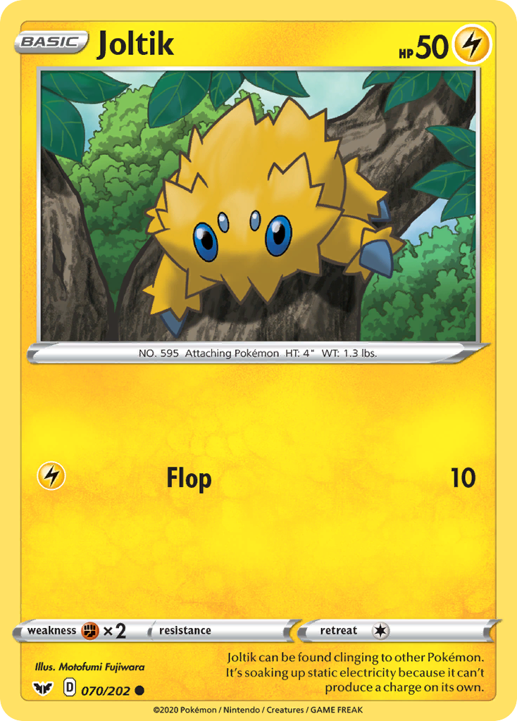 Joltik (070/202) [Sword & Shield: Base Set] | Gear Gaming Fayetteville