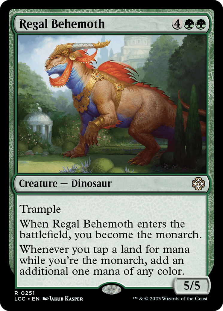 Regal Behemoth [The Lost Caverns of Ixalan Commander] | Gear Gaming Fayetteville